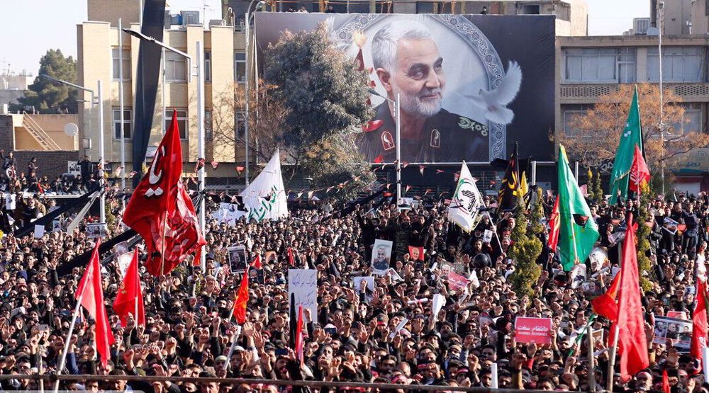 Les Iraniens commémorent le 5e anniversaire du martyre du G.Soleimani