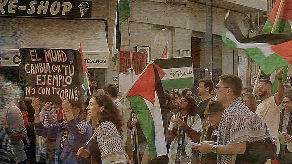 Rally in Malaga slams Spanish govt. complicity in Gaza war