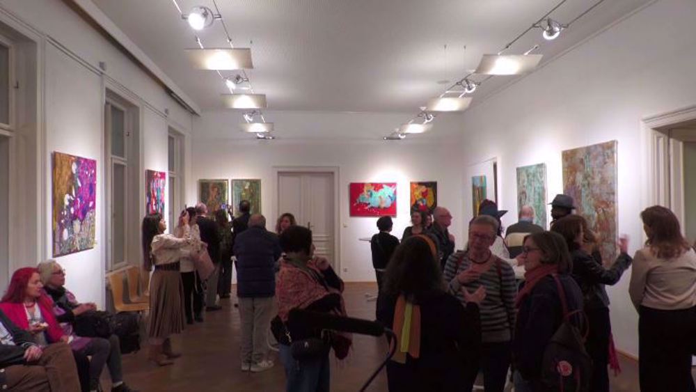 Iranian artists works exhibited in Vienna