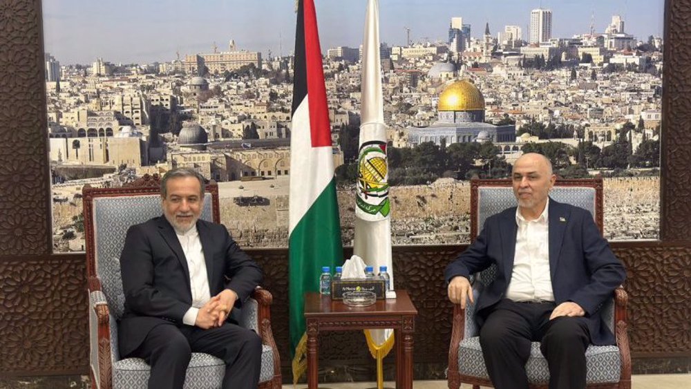 Araghchi rencontre les dirigeants du Hamas à Doha