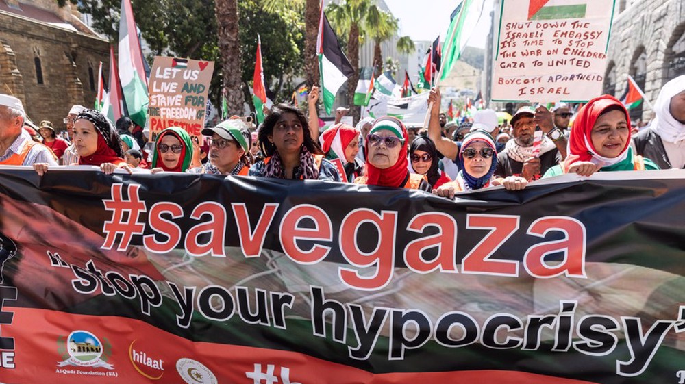 Cape Town medics protest Israeli assault on hospitals