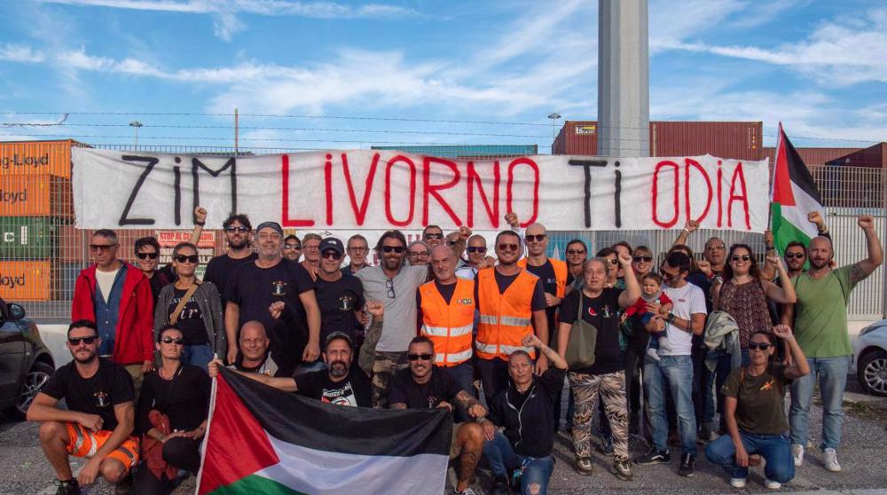 Italie : des dockers ont forcé un navire israélien à quitter le port sans chargement
