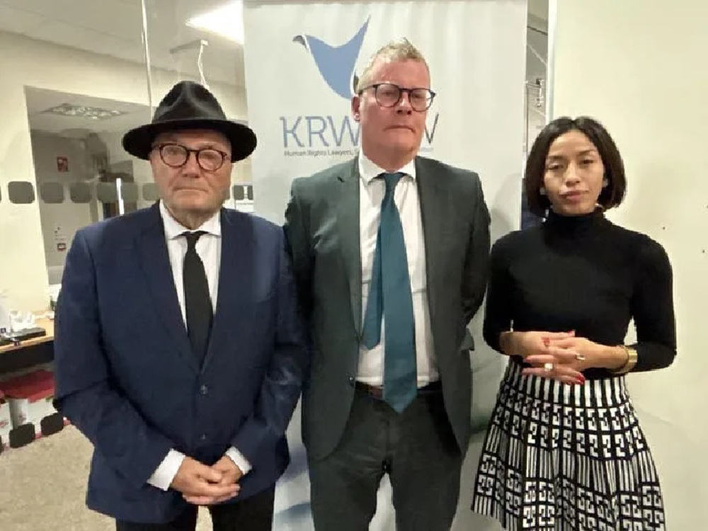 Galloway and wife detained by counter-terrorism police