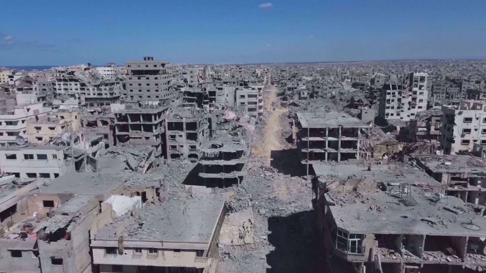 Gaza City reduced to rubble during two years of war