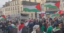 Paris hosts mass rally for Palestine, rappining Israeli violations of Gaza ceasefire