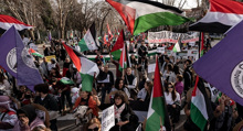 People in Madrid voice solidarity with resistance across West Asia
