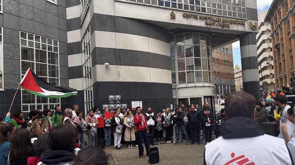 Belgique : mobilisation des soignants pour Gaza