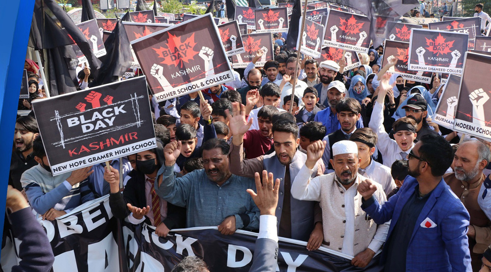 Pakistan observes 'Black Day' to protest India’s administration of Kashmir