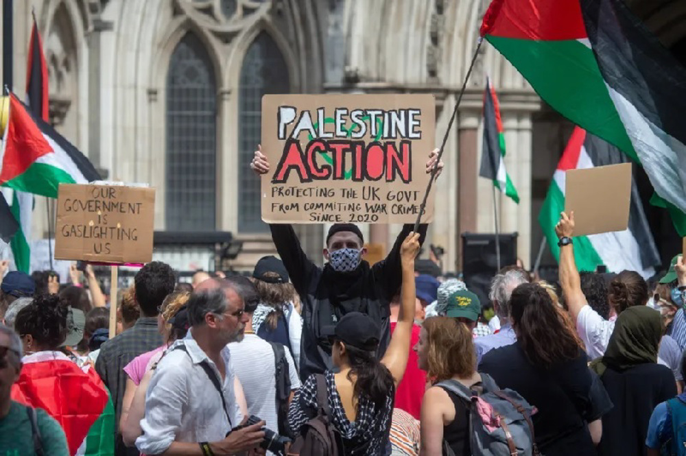 Palestine Action sue Home Secretary