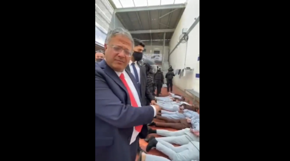 Israeli minister urges Palestinian inmates’ execution on prison visit