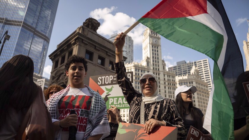 Chicago: les manifestants dénoncent deux ans de génocide à Gaza 