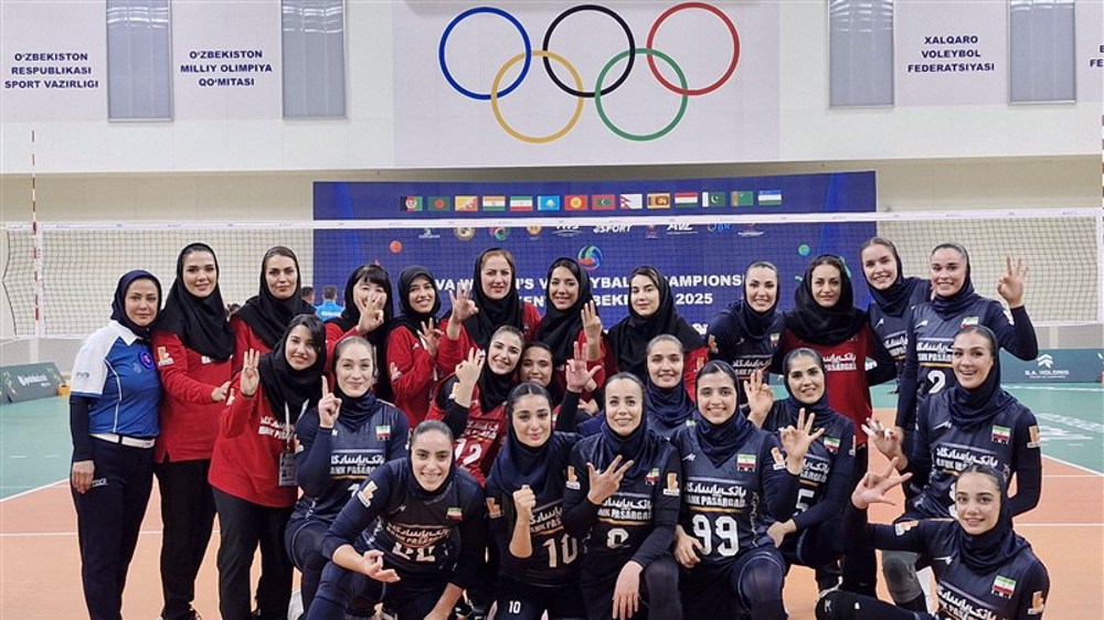 Iranian women make history with first-ever Central Asian Volleyball Championship gold