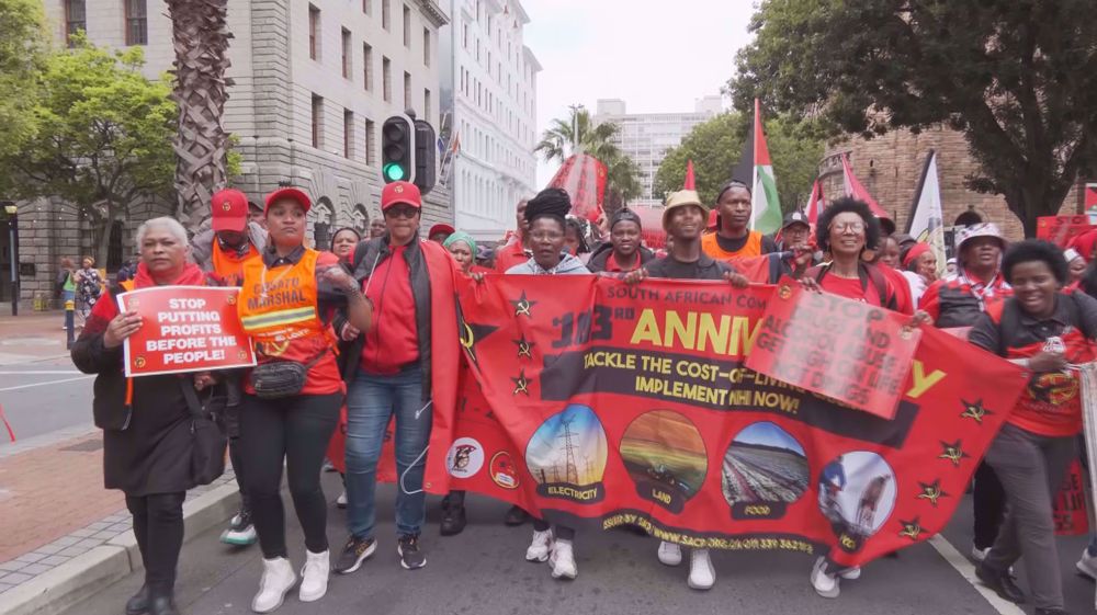 South African Unions mark al-Aqsa Flood Operation’s 2nd anniversary
