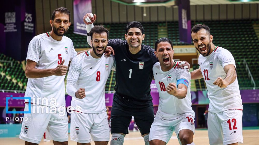 Iran strikes gold in futsal and women’s karate at Islamic Solidarity Games