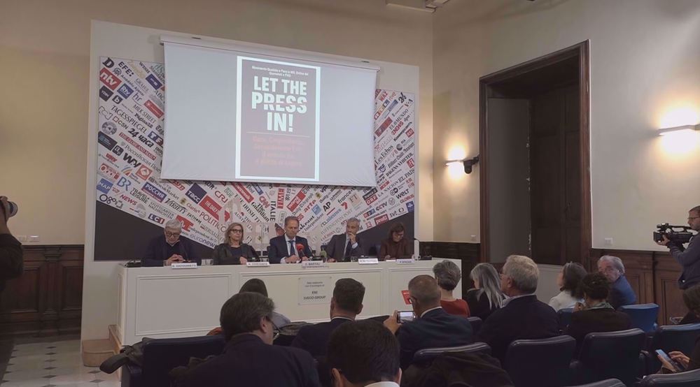 Italian journalists demand entry into Gaza as Rome continues to refuse recognizing Palestinian state