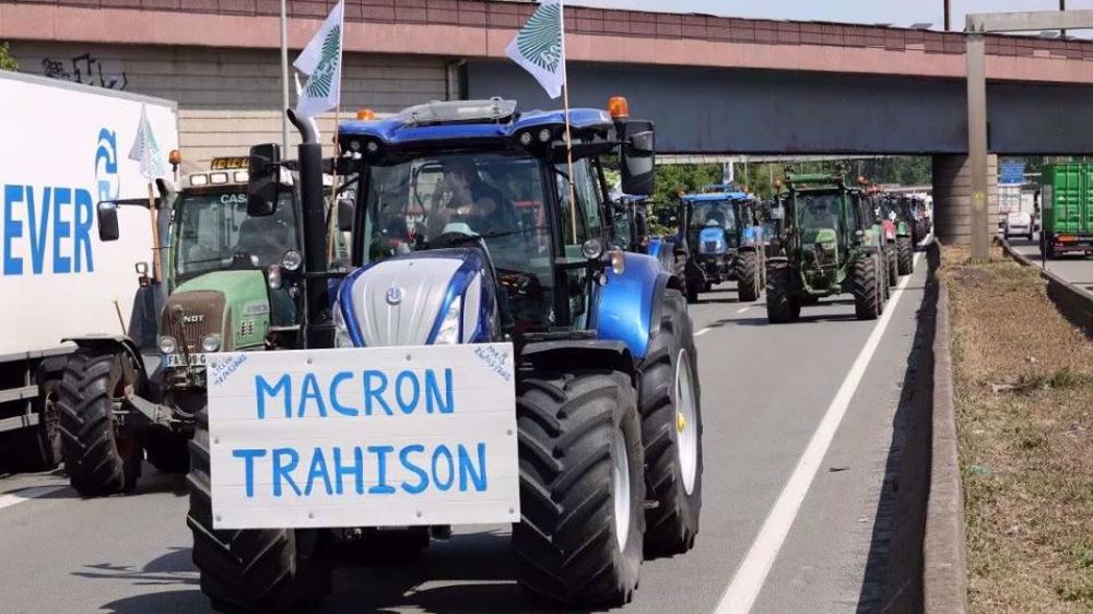 Toulouse: les agriculteurs se mobilisent contre la visite d'Emmanuel Macron