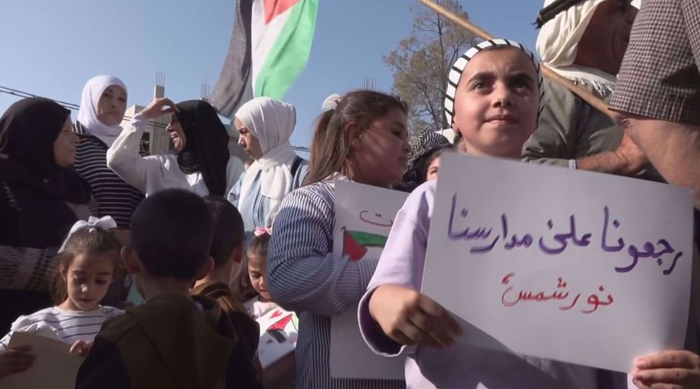 Tulkarm residents demand return to their homes after year of displacement