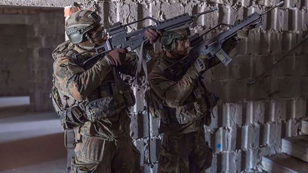 Berlin se transforme en terrain d'entraînement militaire