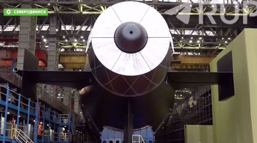 Russia unveils nuclear-powered Khabarovsk submarine