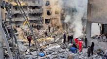 Heavy damage in Beirut after Israel targets Hezbollah military leader