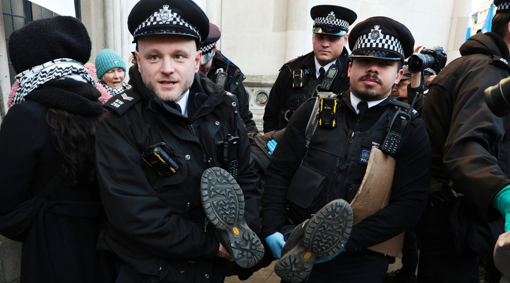 Londres: des manifestants arrêtés lors d’un rassemblement en soutien à Palestine Action