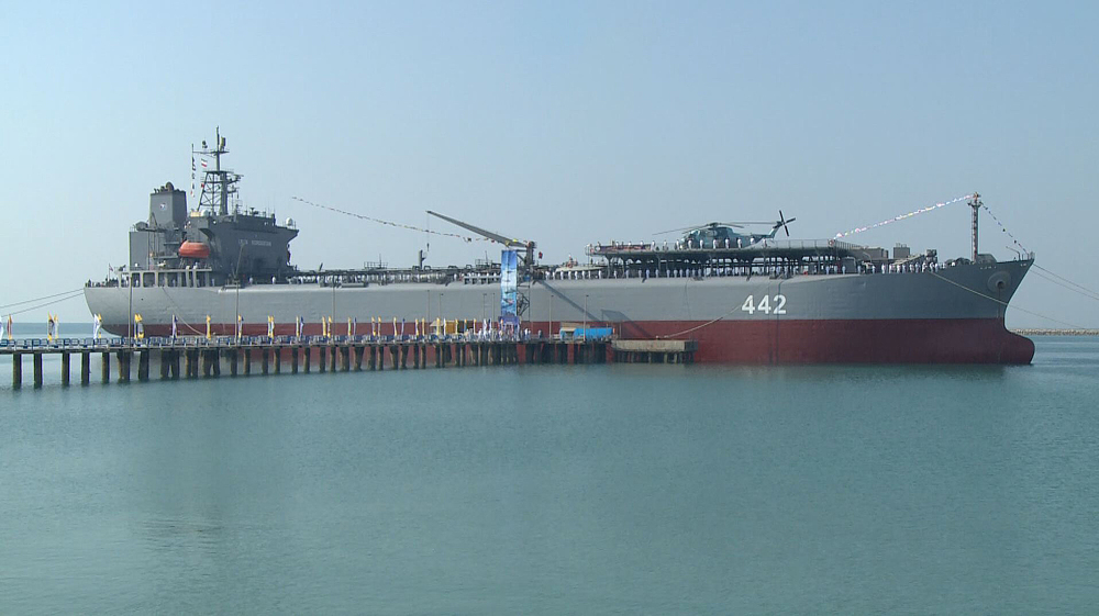 Iran commissions two new naval vessels