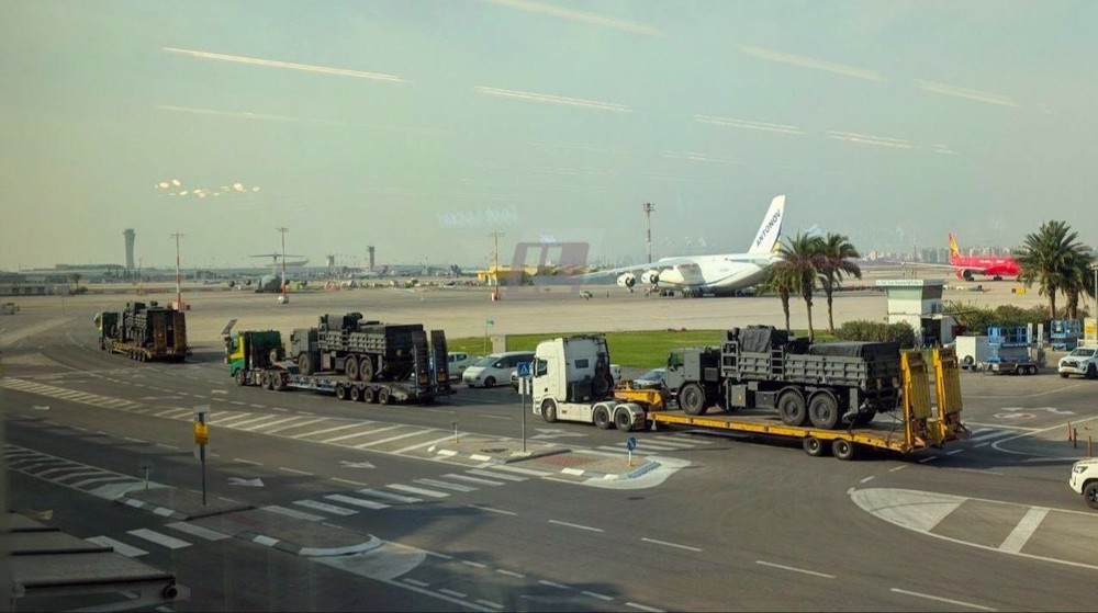 L’arrivée d’un Antonov An-124 militaire à Tel-Aviv depuis les EAU