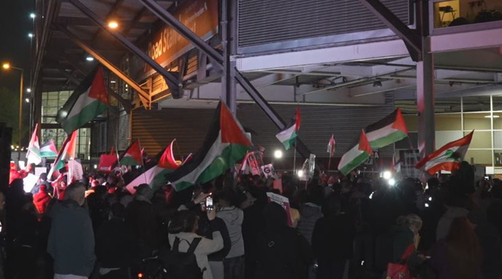 Anti‑genocide demonstrators flood Birmingham to oppose Israeli team’s match
