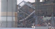 Several people still trapped after collapse at South Korea power plant
