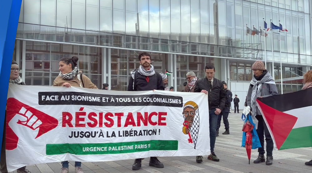 Paris arrests Palestinian activist amid pro-Gaza protests