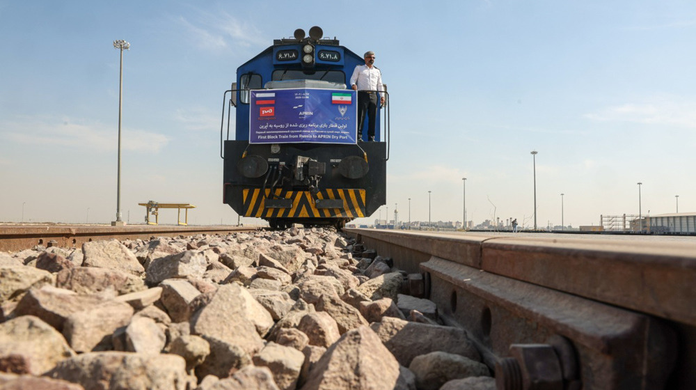 Russia starts using Iranian dry port for freight transit
