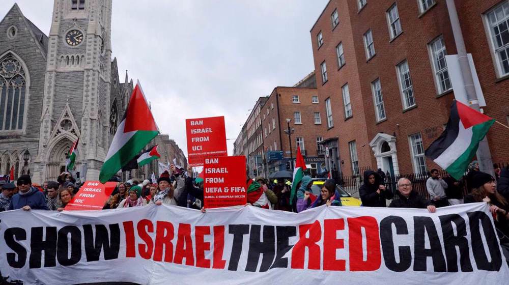 Irish football body votes to seek Israel’s ban from European competition