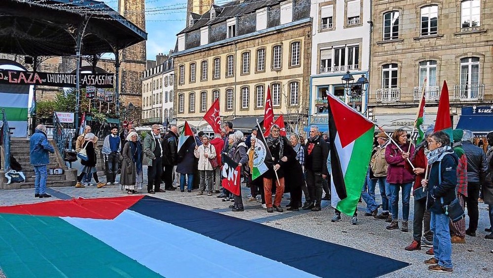 France: rassemblement en soutien au droit palestinien à l’autodétermination