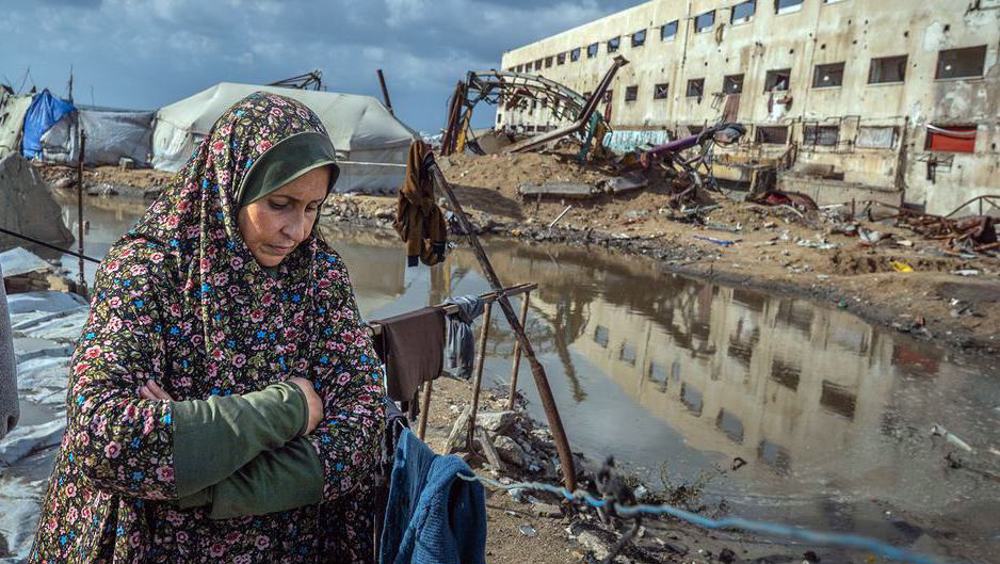 Gaza : le froid et la pluie ont rendu les abris inhabitables