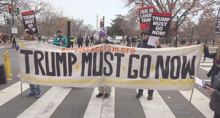 Anti-Trump activists deliver ‘people’s indictment’ at White House