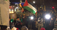 UK protesters show solidarity with Palestinians at Christmas