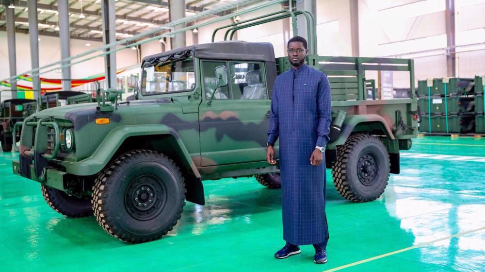 Diomaye Faye inaugure l’usine d’assemblage de véhicules militaires