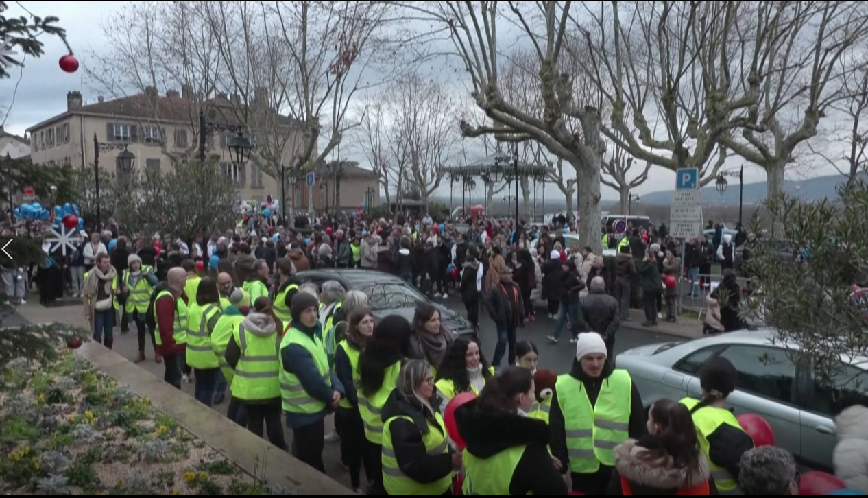 Locals march in eastern France after gas explosion kills two children