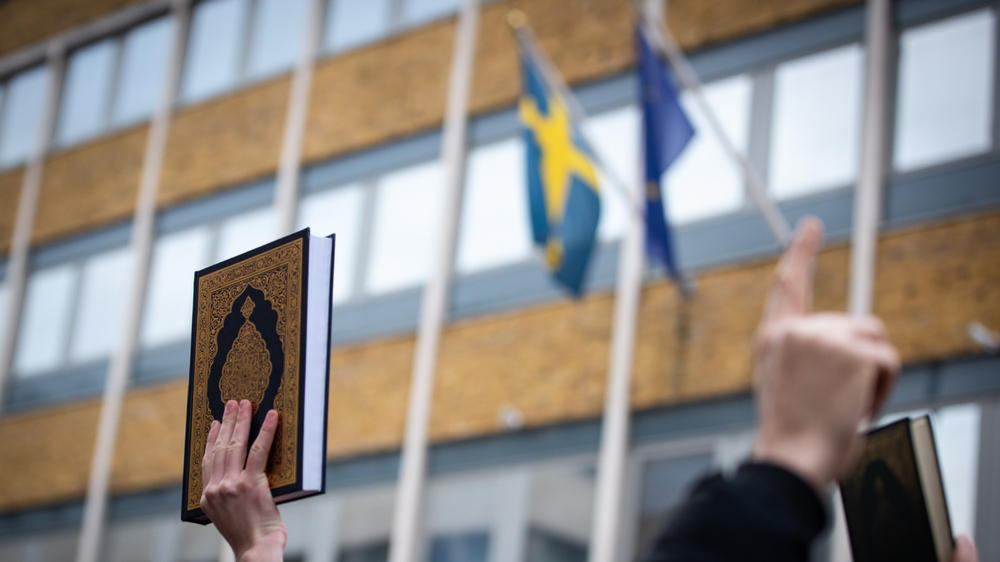 Profanation du Coran à la mosquée de Stockholm