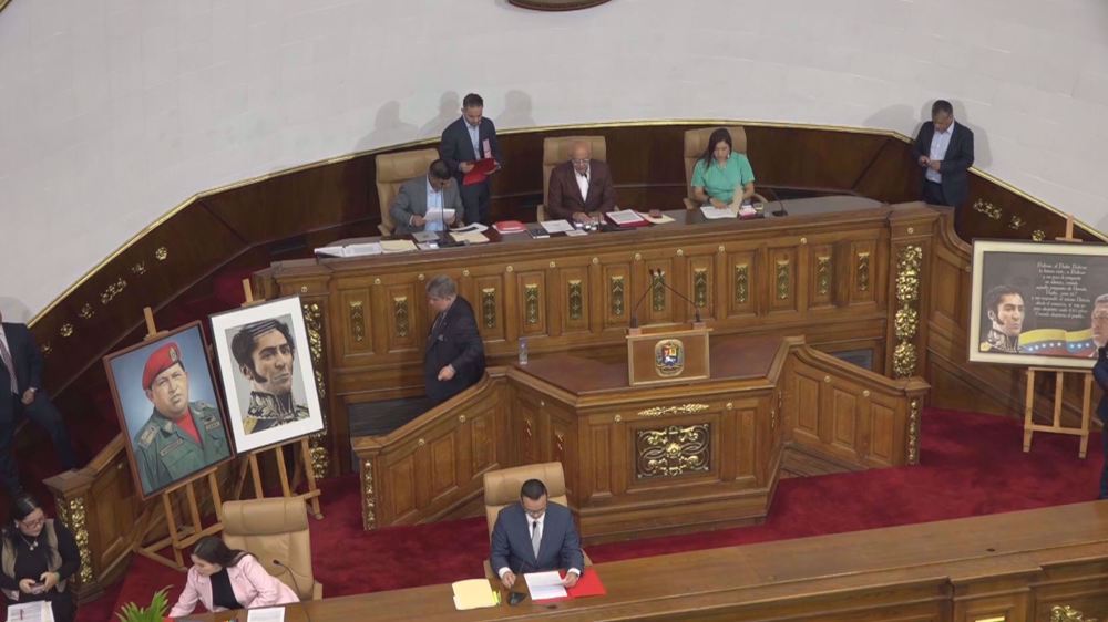 Venezuela's national assembly passes law against piracy