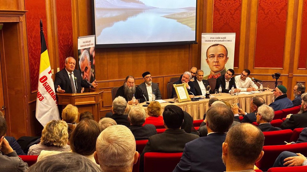 Russian adviser praises Gen. Soleimani’s ‘courage and wisdom’ at Moscow memorial