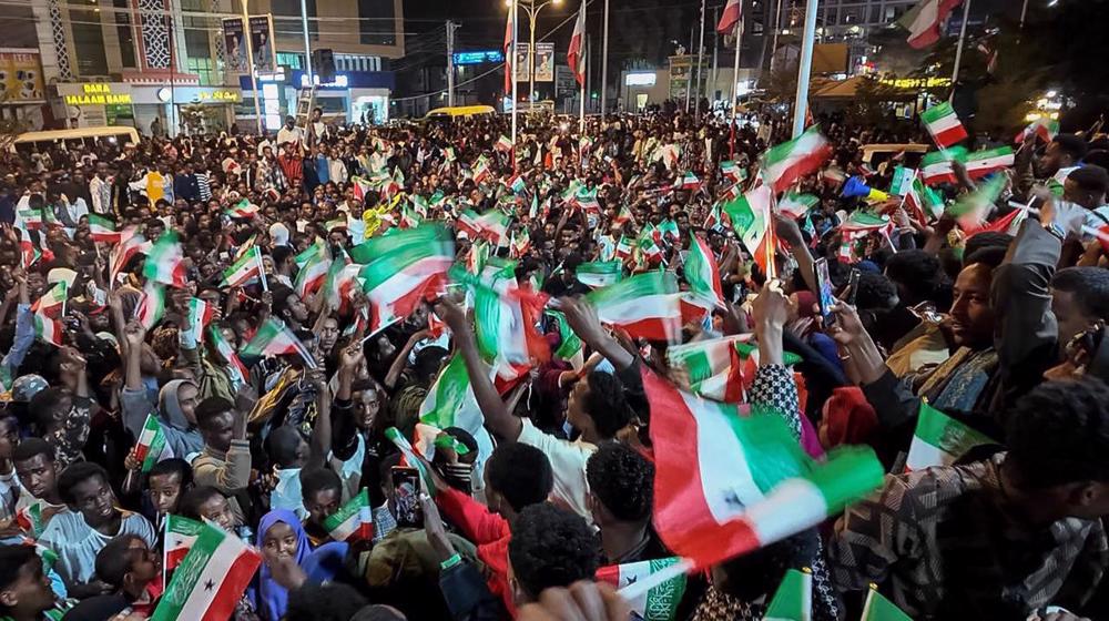 Somalis protest against Israel recognition of Somaliland
