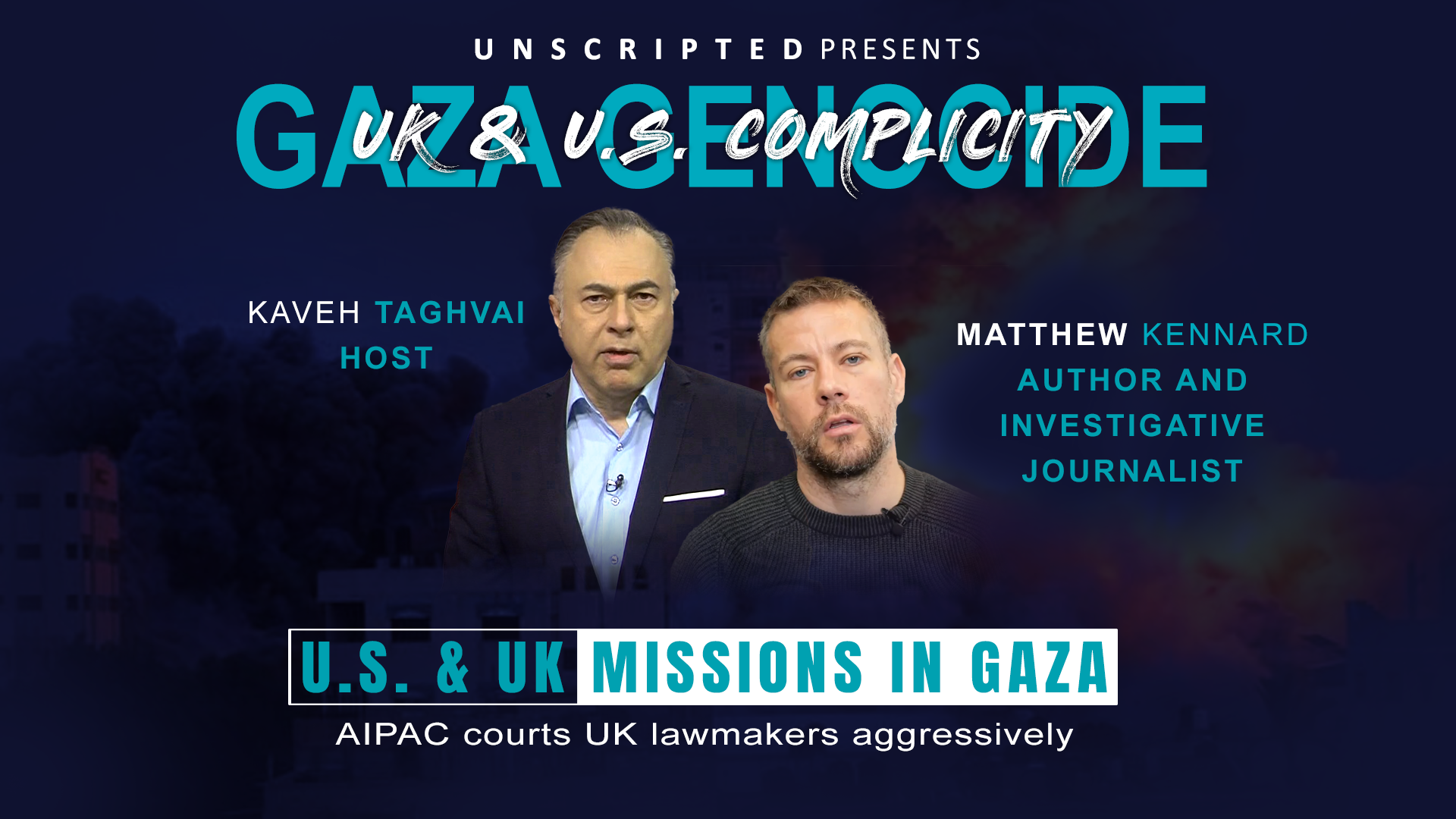 'UK hired US contractors to run surveillance flights over Gaza for Israel.'