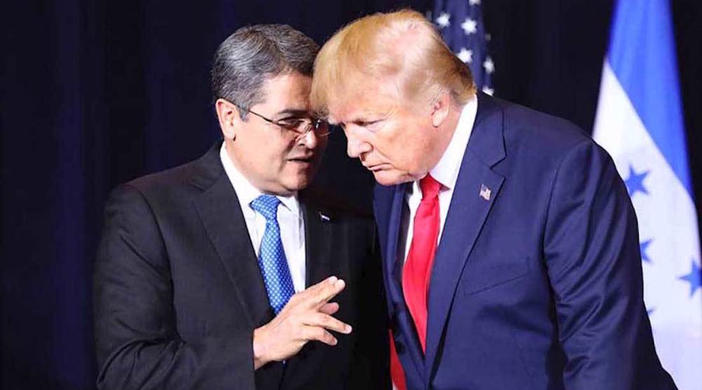 Ex-Honduran president convicted of drug trafficking freed by Trump pardon