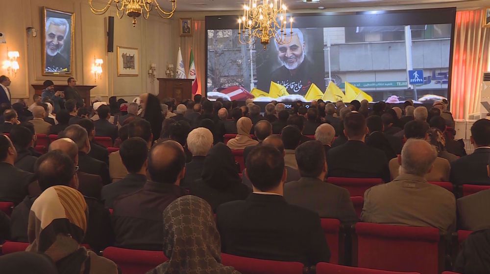 Iran holds intl. event to mark 6th martyrdom anniversary of General Soleimani