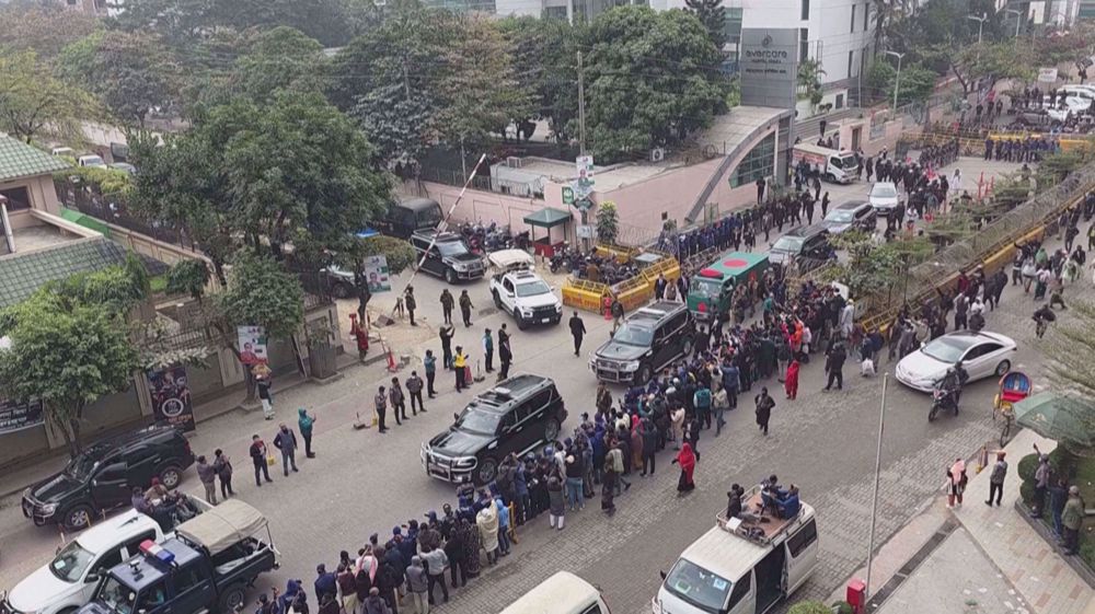 Bangladesh holds a solemn funeral for former Prime Minister Khaleda Zia