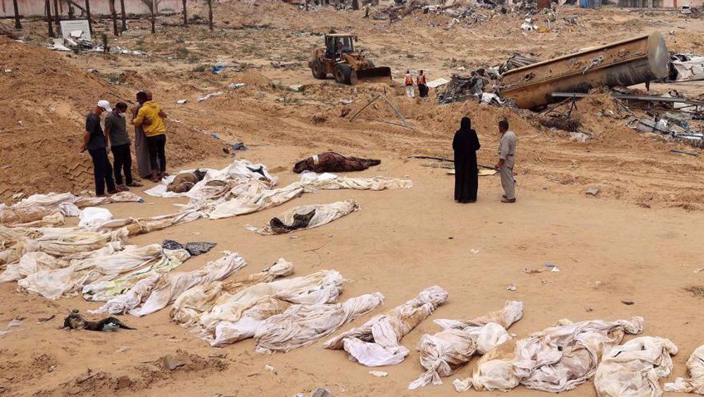 Hamas urges global action after report of Palestinians buried in unmarked graves