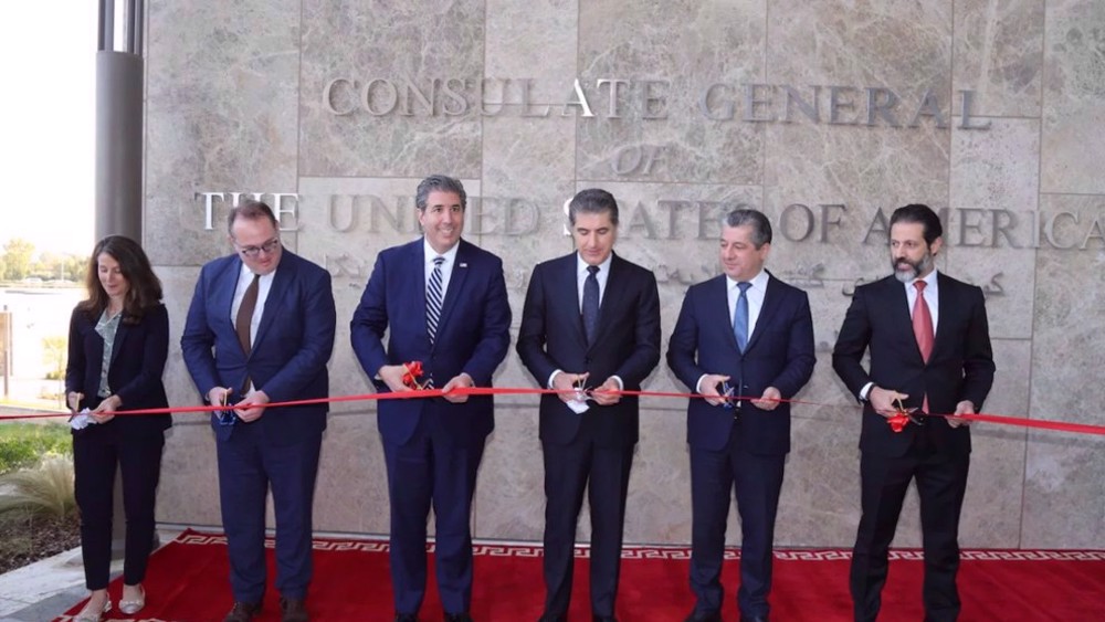 Les États-Unis inaugurent à Erbil leur consulat d’un coût près de 800 millions de dollars