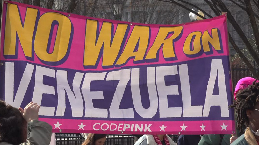 Protests across US against war with Venezuela