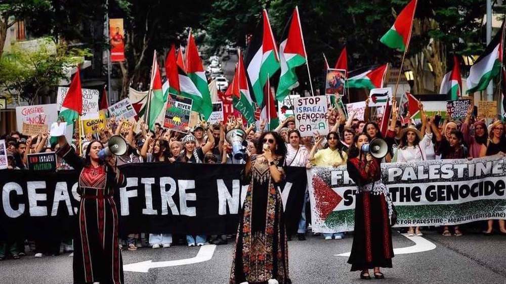 Rallies held across Australia in support of Palestinians
